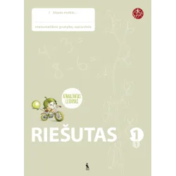 Riešutas. Pirmasis matematikos pratybų sąsiuvinis I klasei | Knygeta.lt