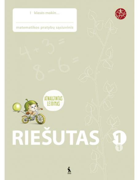 RIEŠUTAS. Pratybų sąsiuvinis 1 klasei 1 dalis 2012 (atnaujinta) (ŠOK)