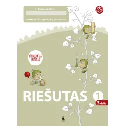 Riešutas. 3-iasis matematikos pratybų sąsiuvinis I klasei | Knygeta.lt
