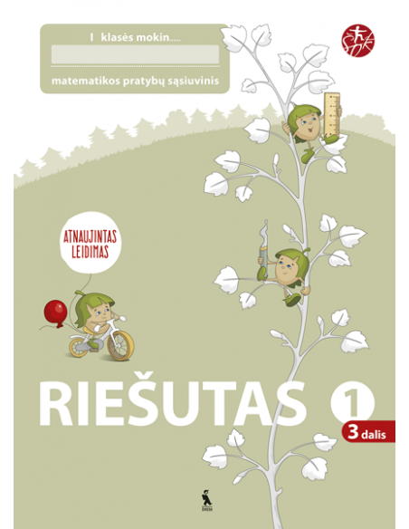 RIEŠUTAS. Pratybų sąsiuvinis 1 klasei 3 dalis 2012 (atnaujinta) (ŠOK)