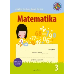 Matematika. 3-asis pratybų sąsiuvinis II klasei | Knygeta.lt