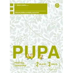 PUPA. Pratybų sąsiuvinis 2 klasei 3 dalis (pagal 2016 m. programą) – ŠOK | Knygeta.lt