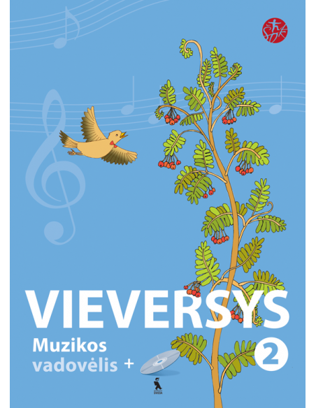 VIEVERSYS. Muzikos vadovėlis 2 klasei su kompaktine plokštele (ŠOK)