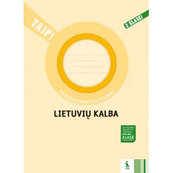 LIETUVIŲ KALBA. Pasitikrinamieji darbai 2 klasei – TAIP! | Knygeta.lt