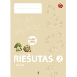 RIEŠUTAS. Testai 2 klasei (atnaujinta) – ŠOK | Knygeta.lt