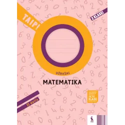 MATEMATIKA. Užrašai 2 klasei, 2 dalis – TAIP! | Knygeta.lt
