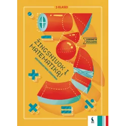 Matematikos nestandartiniai uždaviniai „Žingsniuok į matematiką!“ 3 kl | Knygeta.lt
