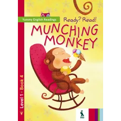 Ready? Read! Munching monkey – anglų kalba | Knygeta.lt