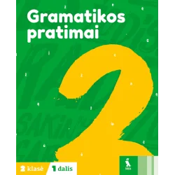 Lietuvių kalbos gramatikos pratimai 2 klasei, 1 dalis | Knygeta.lt