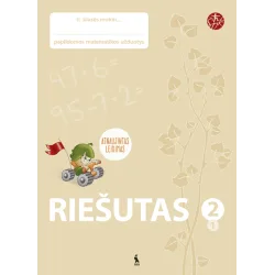 RIEŠUTAS. Papildomos užduotys 2 klasei 1 dalis (atnaujinta) – ŠOK | Knygeta.lt