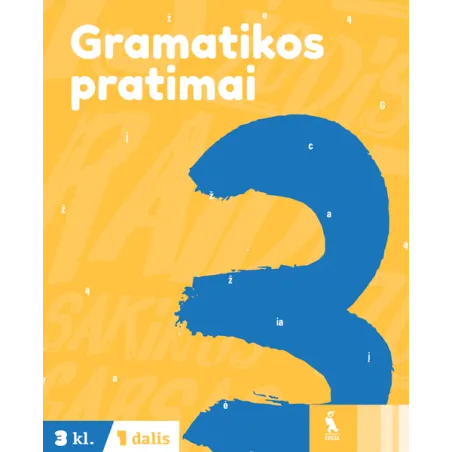Lietuvių kalbos gramatikos pratimai 3 klasei, 1 dalis