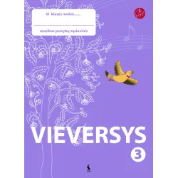 VIEVERSYS. Muzikos pratybų sąsiuvinis 3 klasei – ŠOK | Knygeta.lt