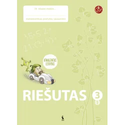 RIEŠUTAS. Pratybų sąsiuvinis 3 klasei 1 dalis (atnaujinta) – ŠOK | Knygeta.lt