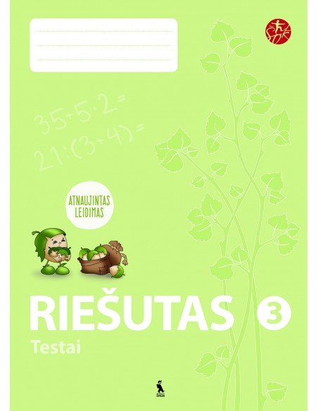 RIEŠUTAS. Testai 3 klasei (atnaujinta) (ŠOK)