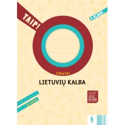 LIETUVIŲ KALBA. Užrašai 3 klasei, 2 dalis (TAIP!)
