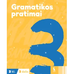 Lietuvių kalbos gramatikos pratimai 3 klasei, 3 dalis | Knygeta.lt