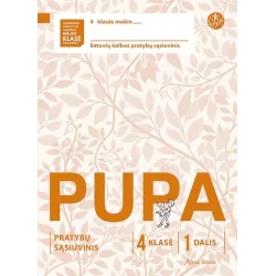 PUPA Pratybų sąsiuvinis 4 klasei 1 dalis | Knygeta.lt