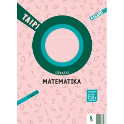 MATEMATIKA. Užrašai 4 klasei, 1 dalis – TAIP! | Knygeta.lt