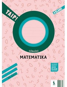 MATEMATIKA. Užrašai 4 klasei, 3 dalis (TAIP!)