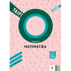 MATEMATIKA. Užrašai 4 klasei, 3 dalis – TAIP! | Knygeta.lt