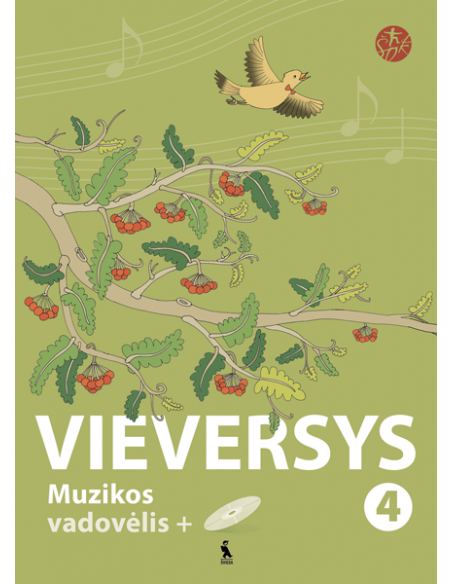 VIEVERSYS. Muzikos vadovėlis 4 klasei su kompaktine plokštele (ŠOK)
