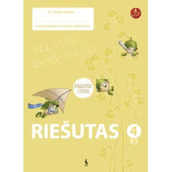 RIEŠUTAS. Pratybų sąsiuvinis 4 klasei 3 dalis (atnaujinta) – ŠOK | Knygeta.lt