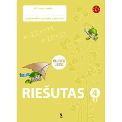 RIEŠUTAS. Pratybų sąsiuvinis IV kl. 2-asis | Knygeta.lt