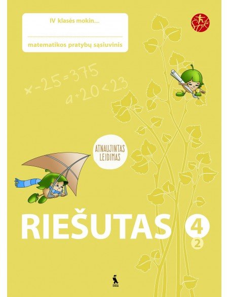 RIEŠUTAS. Pratybų sąsiuvinis 4 klasei 2 dalis (atnaujinta) (ŠOK)