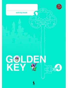 GOLDEN KEY 4. Activity Book. 2-asis anglų kalbos pratybų...
