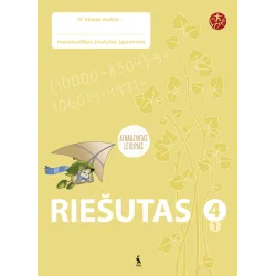 RIEŠUTAS. Pratybų sąsiuvinis 4 klasei 1 dalis (atnaujinta) – ŠOK | Knygeta.lt