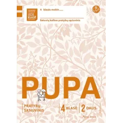 PUPA. Pratybų sąsiuvinis 4 klasei 2 dalis (pagal 2016 m. programą) – ŠOK | Knygeta.lt
