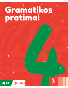Lietuvių kalbos gramatikos pratimai 4 klasei, 3 dalis