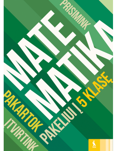 Matematikos kartojimo užduotys (s. „Pakeliui į...