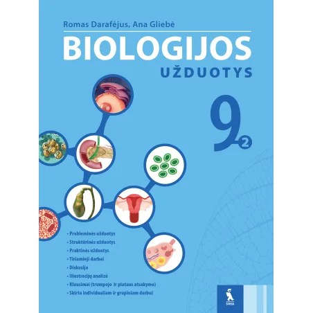 Biologijos užduotys 9 klasei, 2-asis sąsiuvinis | Knygeta.lt