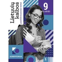 Lietuvių kalbos pasitikrinamieji testai 9 klasei – s. „Korepetitorius“ | Knygeta.lt
