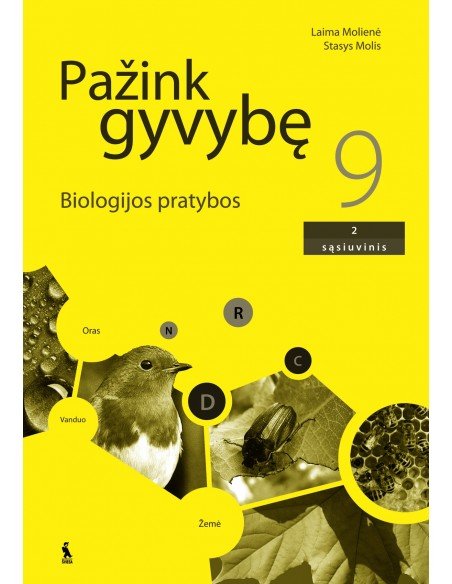PAŽINK GYVYBĘ. Biologijos pratybos IX klasei. 2-asis sąsiuvinis