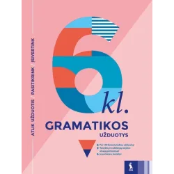 Lietuvių kalbos gramatikos užduotys 6 klasei | Knygeta.lt