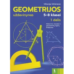 Geometrijos uždavinynas 5-8 klasei, 1 dalis | Knygeta.lt