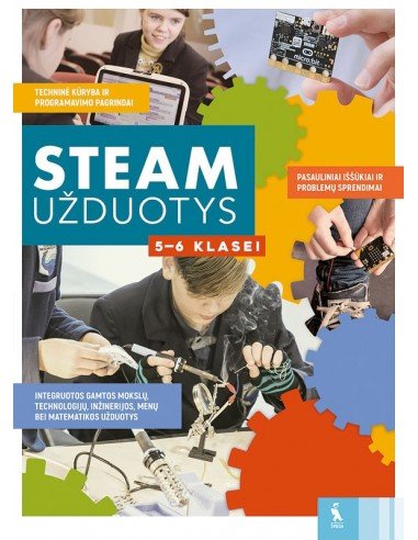 STEAM užduočių sąsiuvinis 5-6 klasei