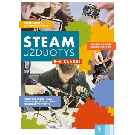 STEAM užduočių sąsiuvinis 5-6 klasei