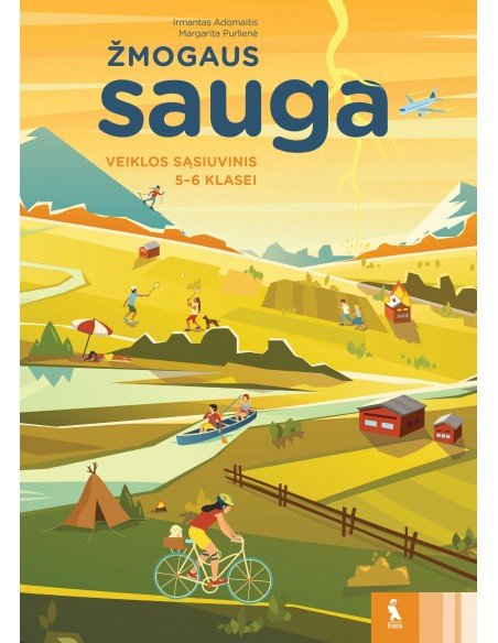 Žmogaus sauga. Veiklos sąsiuvinis 5-6 klasei