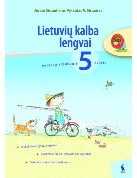LIETUVIŲ KALBA LENGVAI. Pratybų sąsiuvinis 5 klasei