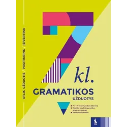 Lietuvių kalbos gramatikos užduotys 7 klasei | Knygeta.lt