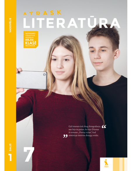LITERATŪRA. Vadovėlis 7 klasei, 1 dalis (ATRASK)