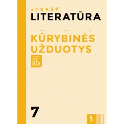 LITERATŪRA. Kūrybinės užduotys 7 klasei – ATRASK | Knygeta.lt
