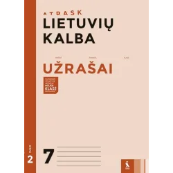 LIETUVIŲ KALBA. Užrašai 7 klasei, 2 dalis – ATRASK | Knygeta.lt