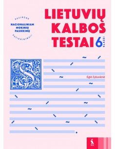 Lietuvių kalbos testai 6 klasei (s. Pasirenk...