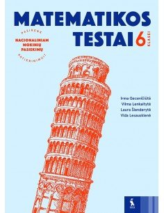 Matematikos testai 6 klasei (s. „Pasirenk nacionaliniam...