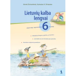 LIETUVIŲ KALBA LENGVAI. Pratybų sąsiuvinis 6 klasei | Knygeta.lt