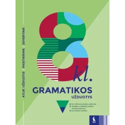 Lietuvių kalbos gramatikos užduotys 8 klasei | Knygeta.lt
